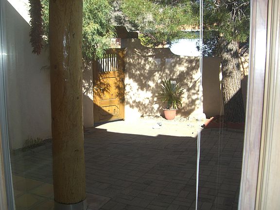 Courtyard from front door