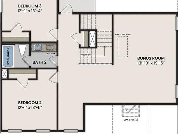 The Cedar Second Floor Plan