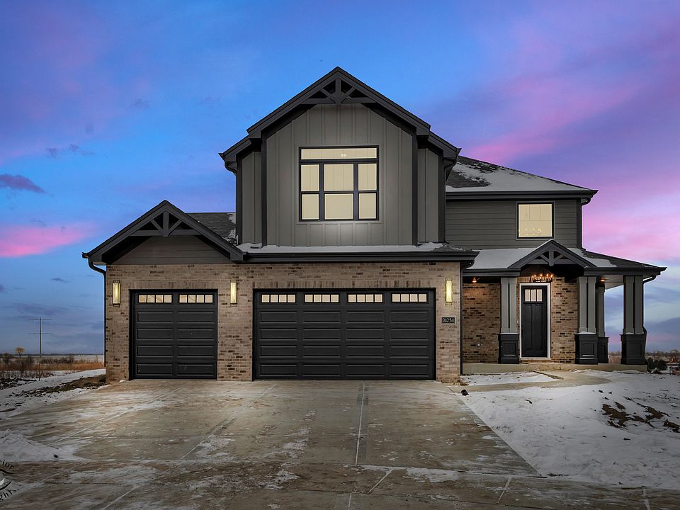 Prairie II w 3-car garage