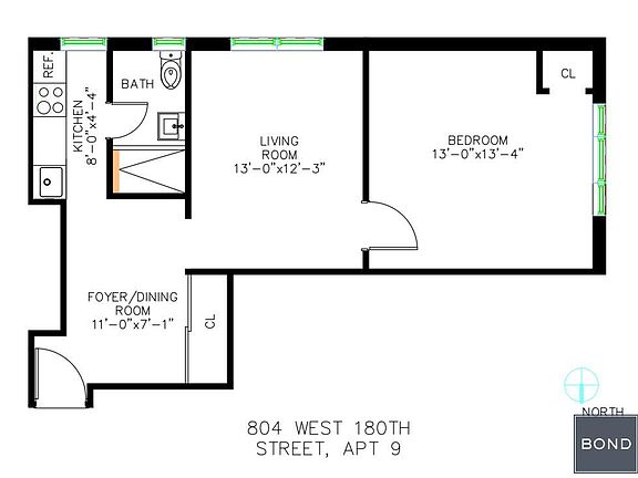 4th image of 804 W 180th St APT 9