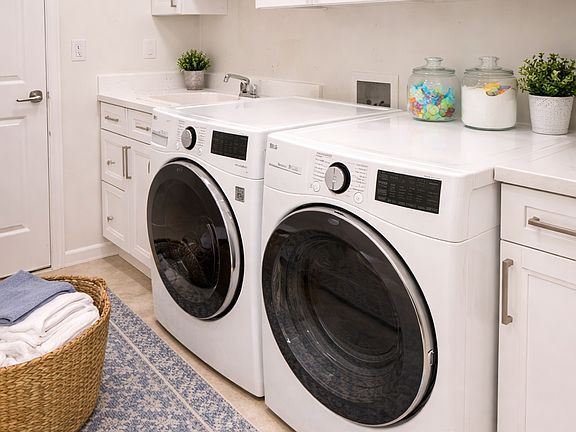 Laundry area