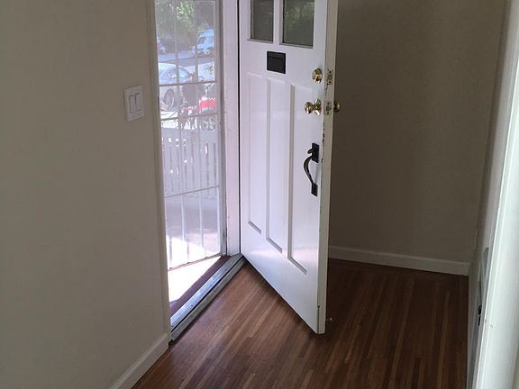Secured screen door entry