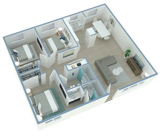 Floor plan Redwood