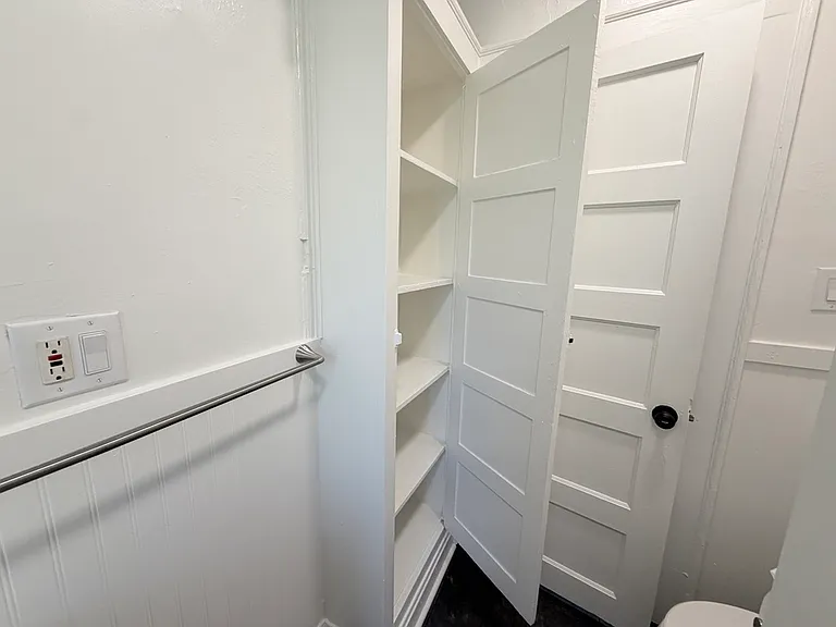 Full Bathroom linen closet