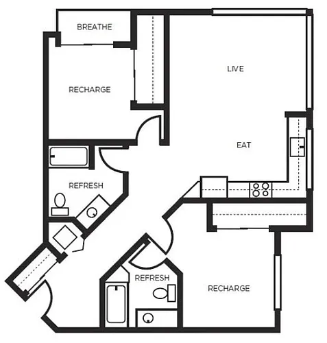 Floor plan 505