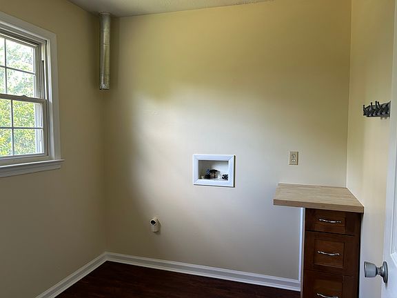 Laundry Room with hook-ups for washer and dryer