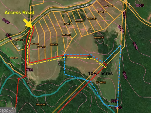 0 Anderson Thomas Rd, Martin, GA 30557