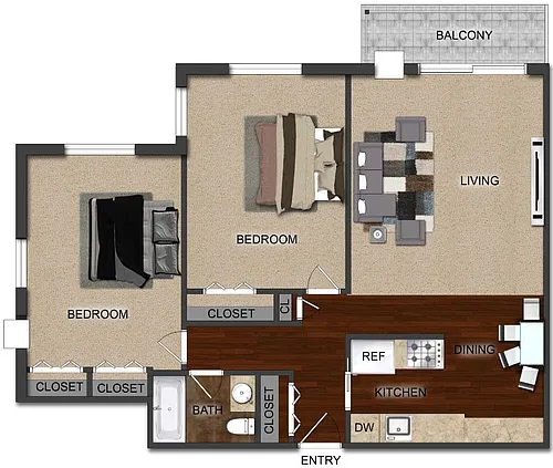 Floor plan The Forest