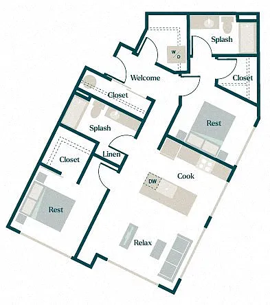 Floor plan Lotus