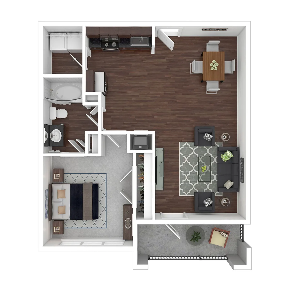 Floor plan Rapids II