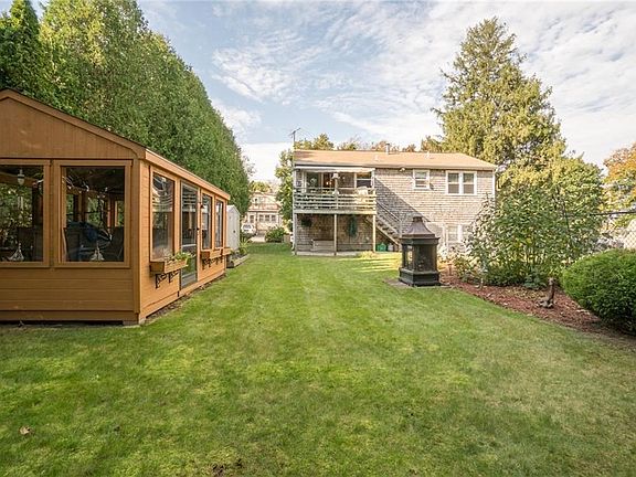 View of the rear of the home