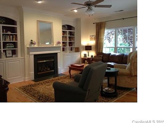 Great room with fireplace and built ins