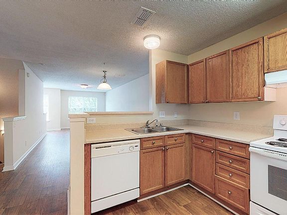 Large kitchen spaces, equipped with ample storage