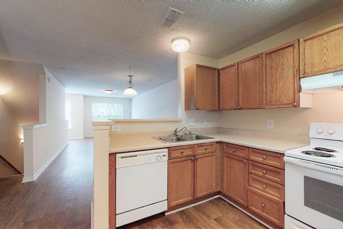 Large kitchen spaces, equipped with ample storage