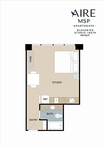 Floor plan Blackbird