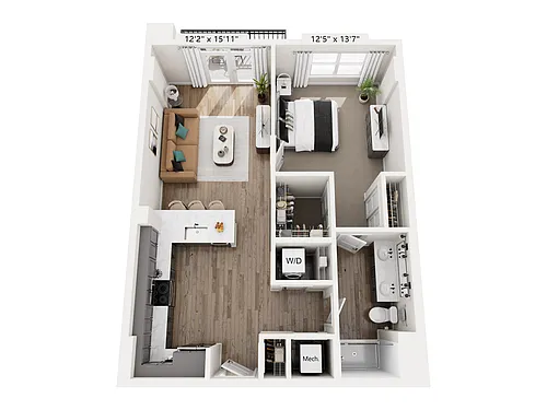 Floor plan A6