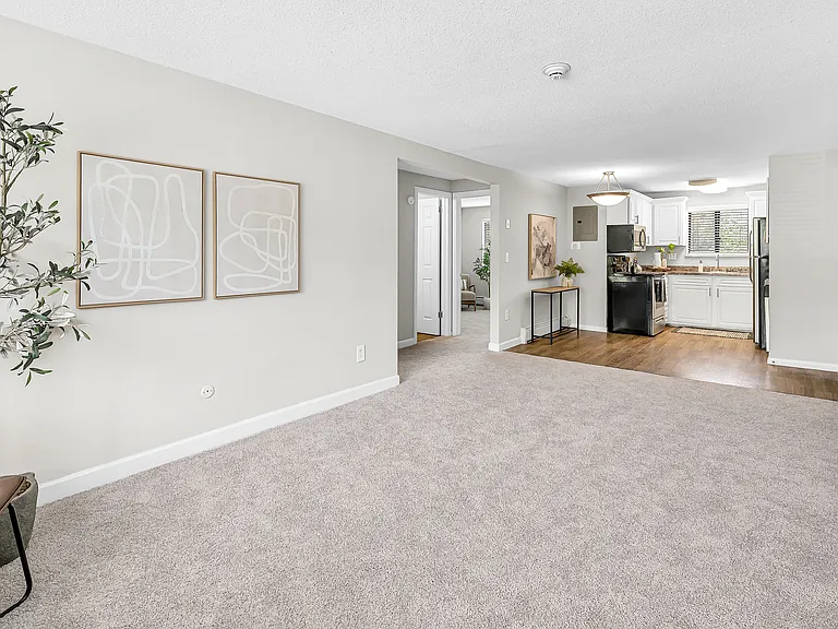 Revel in the beauty of open floor plans, where generous living spaces flow seamlessly into the kitchen and dining areas for harmonious living.