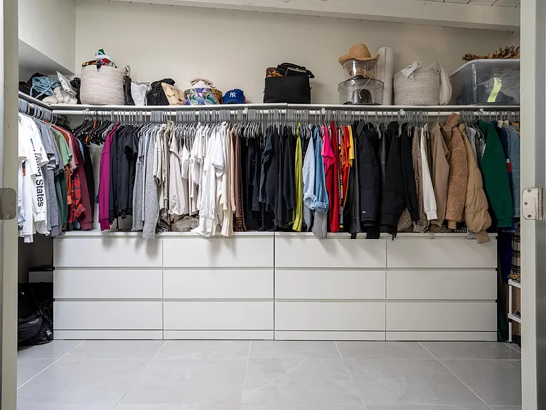 Spacious Master Closet
