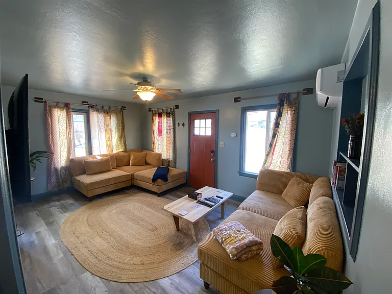 Living room/front door