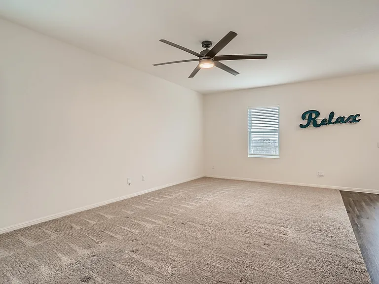 "Relax" sign has since been removed.