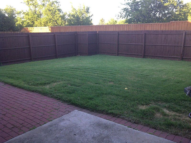 Old fence - was replaced