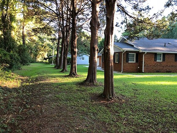 Back side view of home