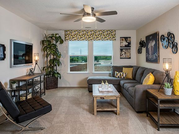 Plan 2708 Loft as modeled at The Overlook at Medio Creek