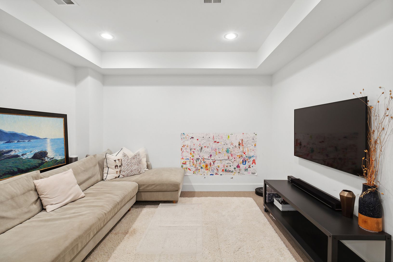  Basement TV/ Media Room 