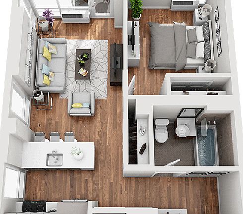 2nd image of 395 Leonard St APT 521