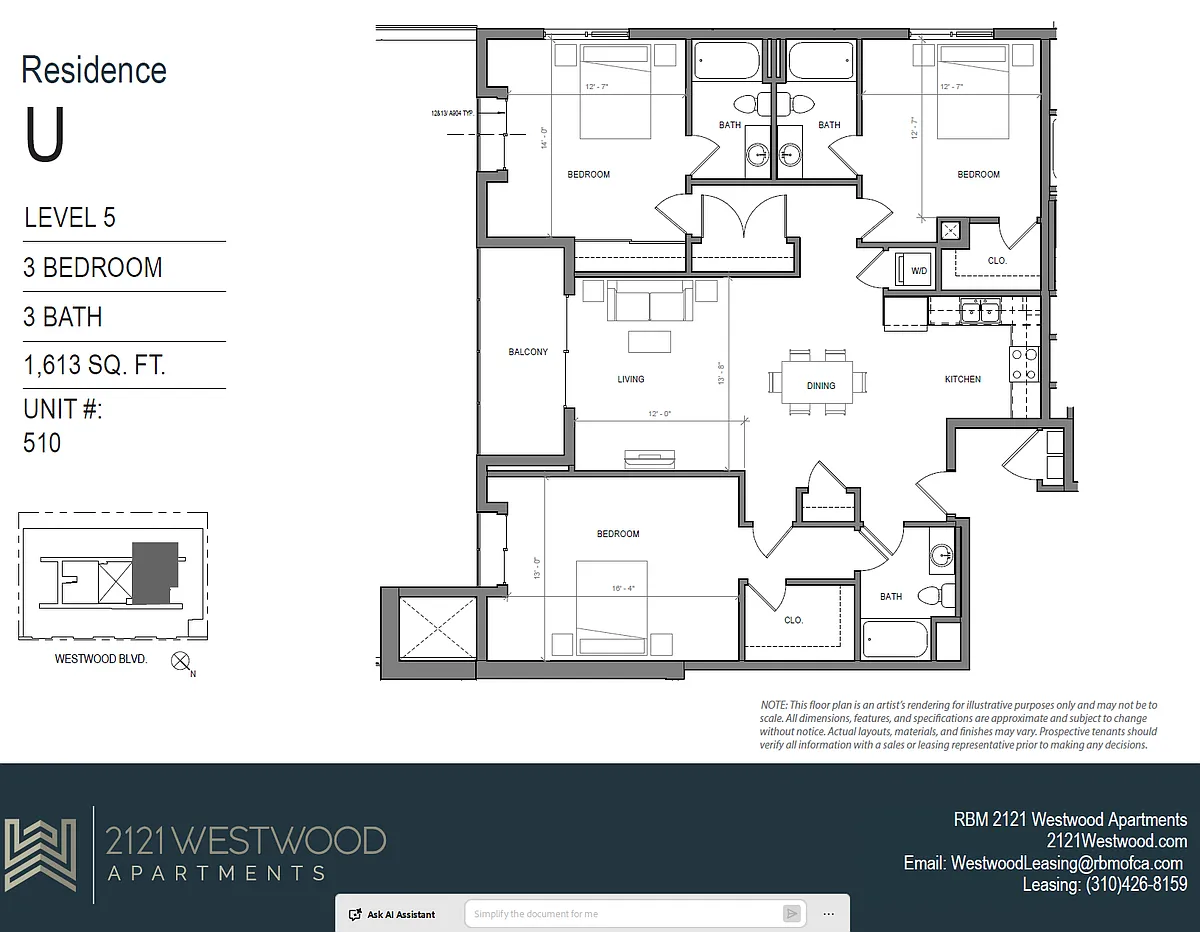 Floor plan U