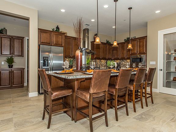 Designer island kitchen