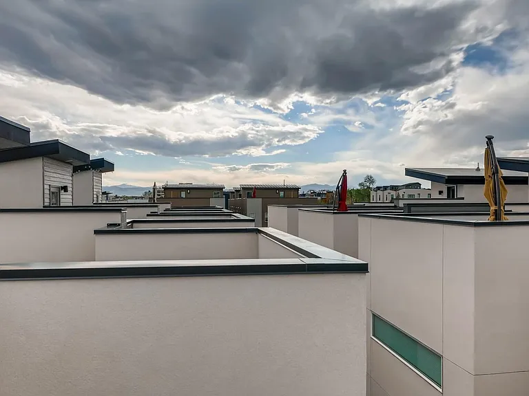 Rooftop deck.