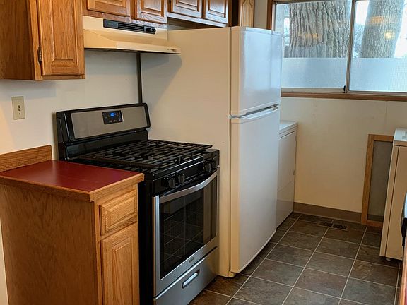 Gas range, refrigerator, and washing machine.