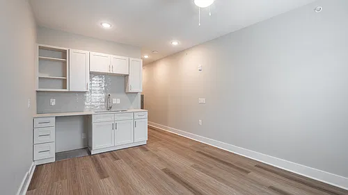 Floor plan The Queenie - studio one bath