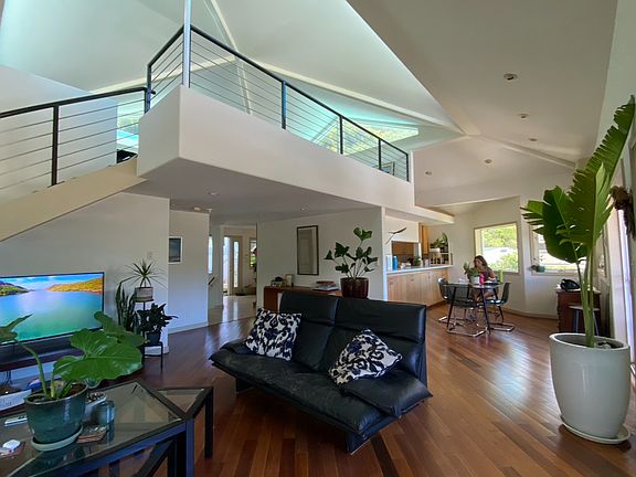 Upstairs guest loft and shared television area