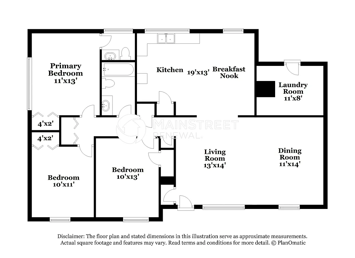 Floor Plan - 2856 Normandy Dr