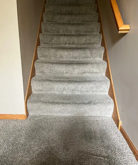 Stairs to Kichen, Living and Bedrrom from Garage.