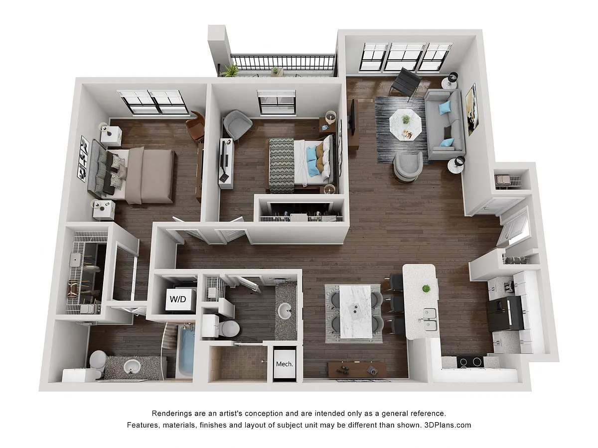 Floor plan B1