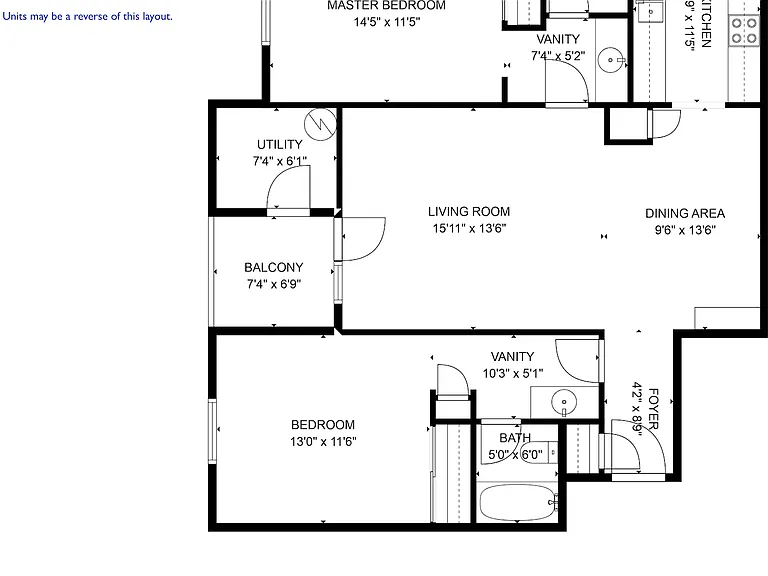 Unit Floorplan