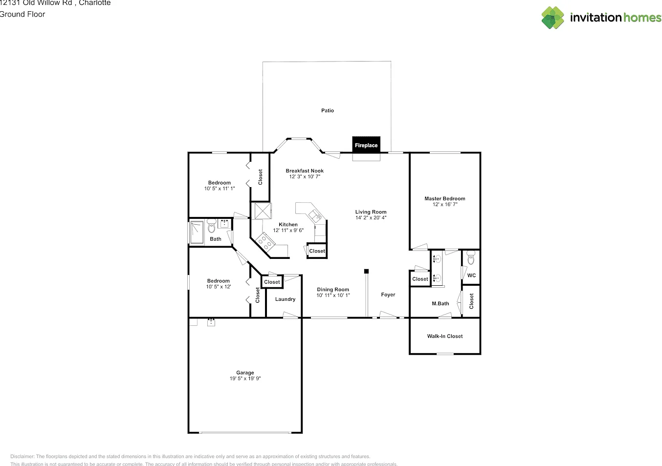 12131 Old Willow Rd Charlotte, NC 28269 — Photo 2