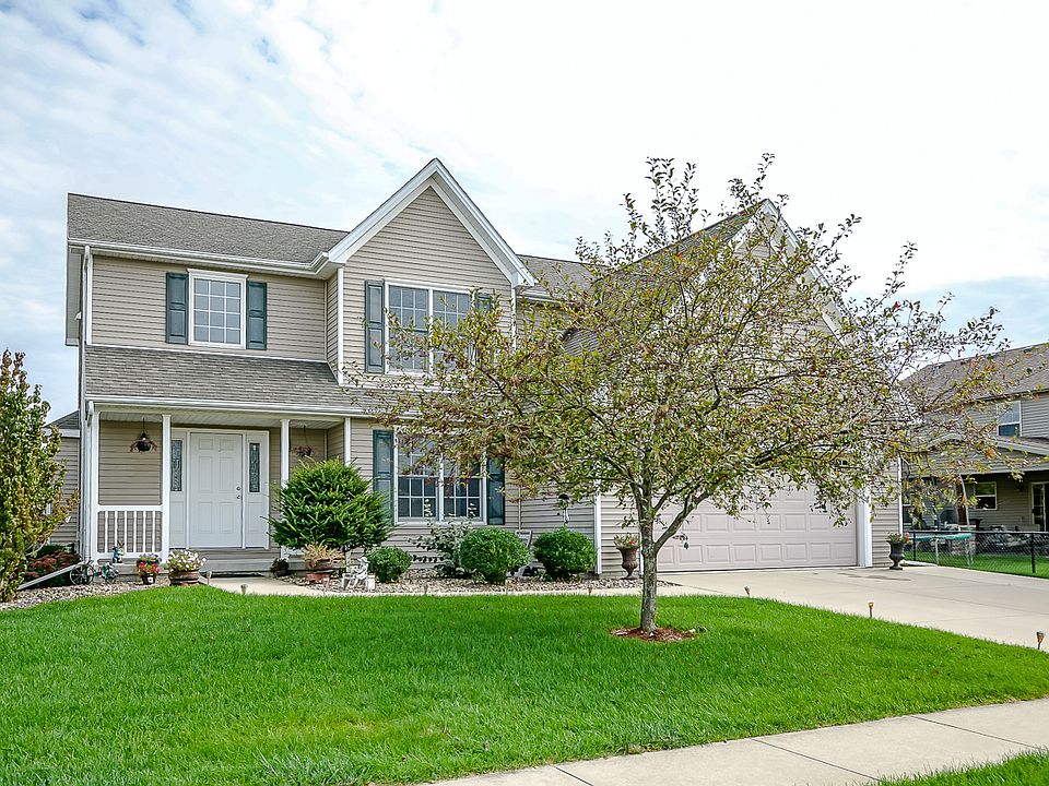 Front view of the home