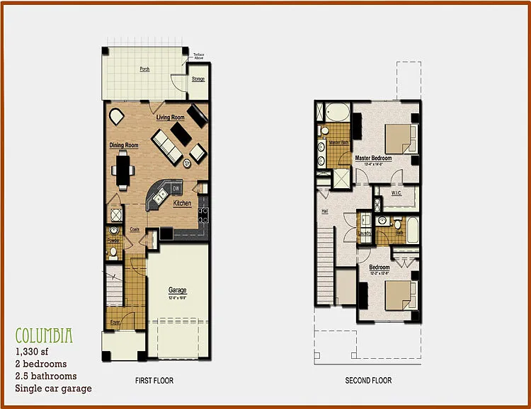 Floor plan Columbia