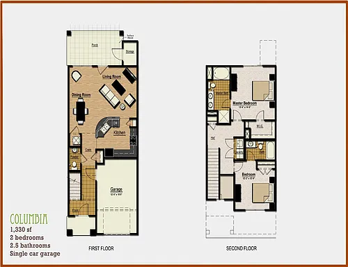 Floor plan Columbia
