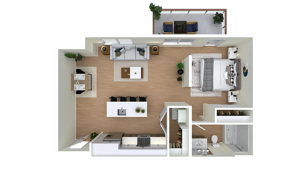Floor plan D1