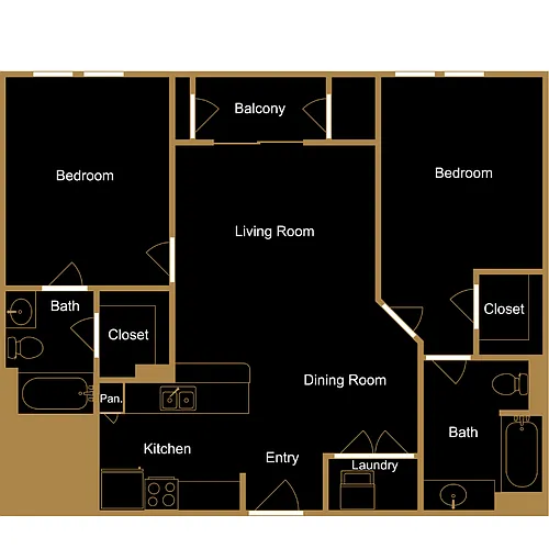 Floor plan Plan C