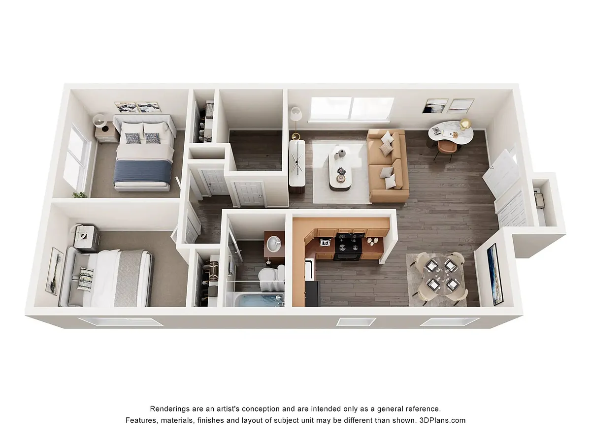 Floor plan Brookie - A