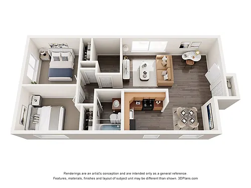 Floor plan Brookie - A