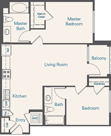 Floor plan B2
