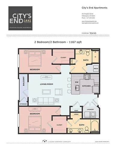 Floor plan Tokyo 2.2