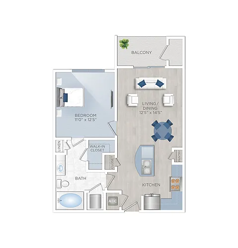 Floor plan Enclave (A2)